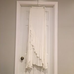 Xix Palms Seniorita maxi skirt - white